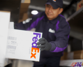 FedEx reusable packaging